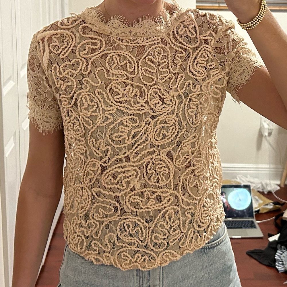 Zara Lace top